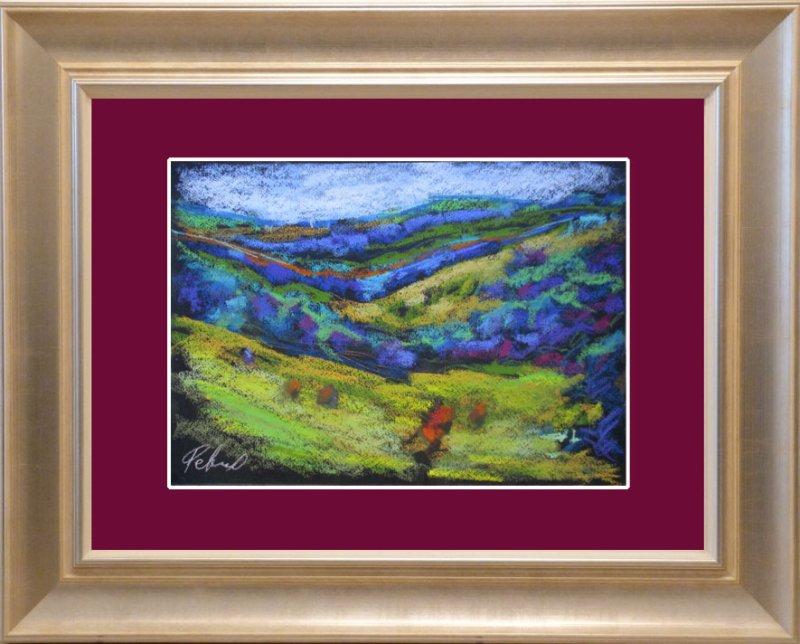 Hilly area 2, Painting Petrić Gordan