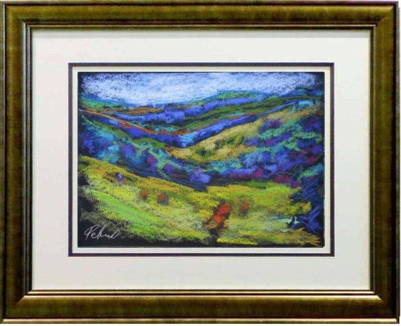 Hilly area 2, Painting Petrić Gordan