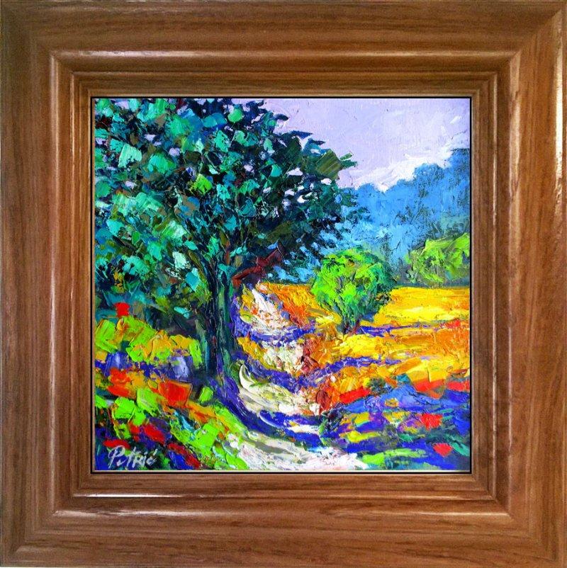 Rural motif, Painting Petrić Gordan
