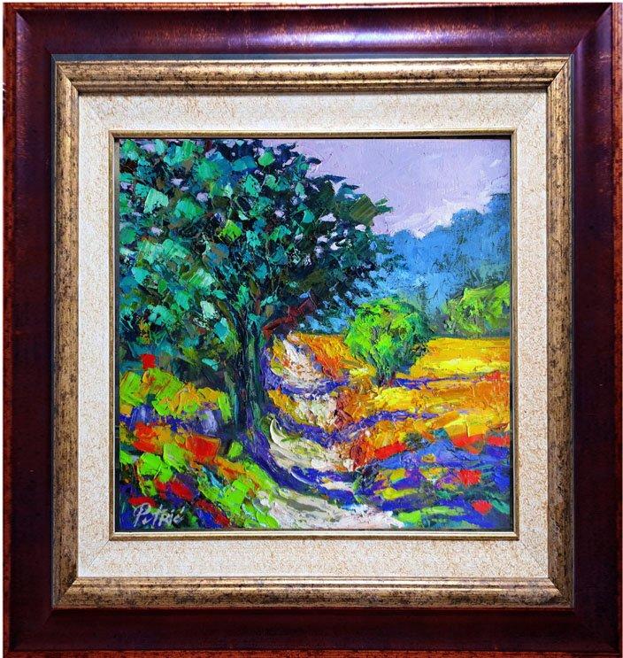 Rural motif, Painting Petrić Gordan