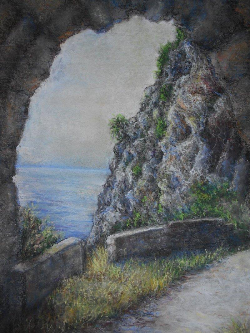Road, Painting Andjelkovic Mirjana