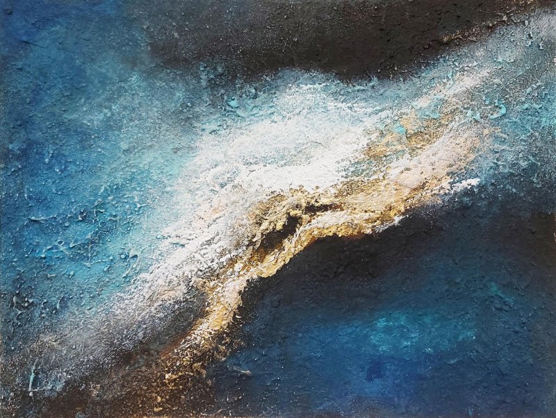 Coral reef, Painting Miletić Minja
