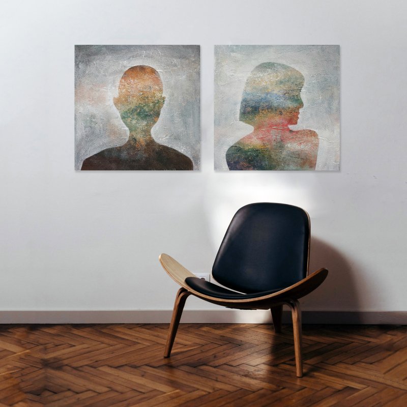 Silhouette 1, Painting Miletić Minja
