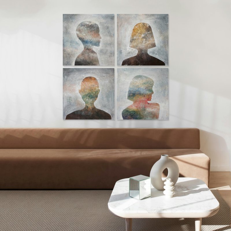 Silhouette 1, Painting Miletić Minja