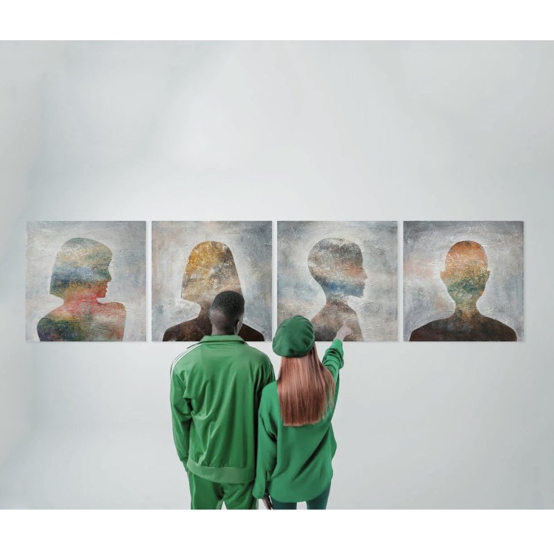 Silhouette 2, Painting Miletić Minja