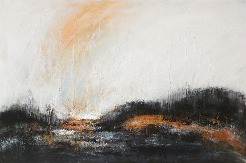 Night on the bald mountain, Painting Miletić Minja