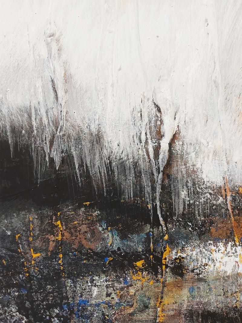 Night on the bald mountain, Painting Miletić Minja