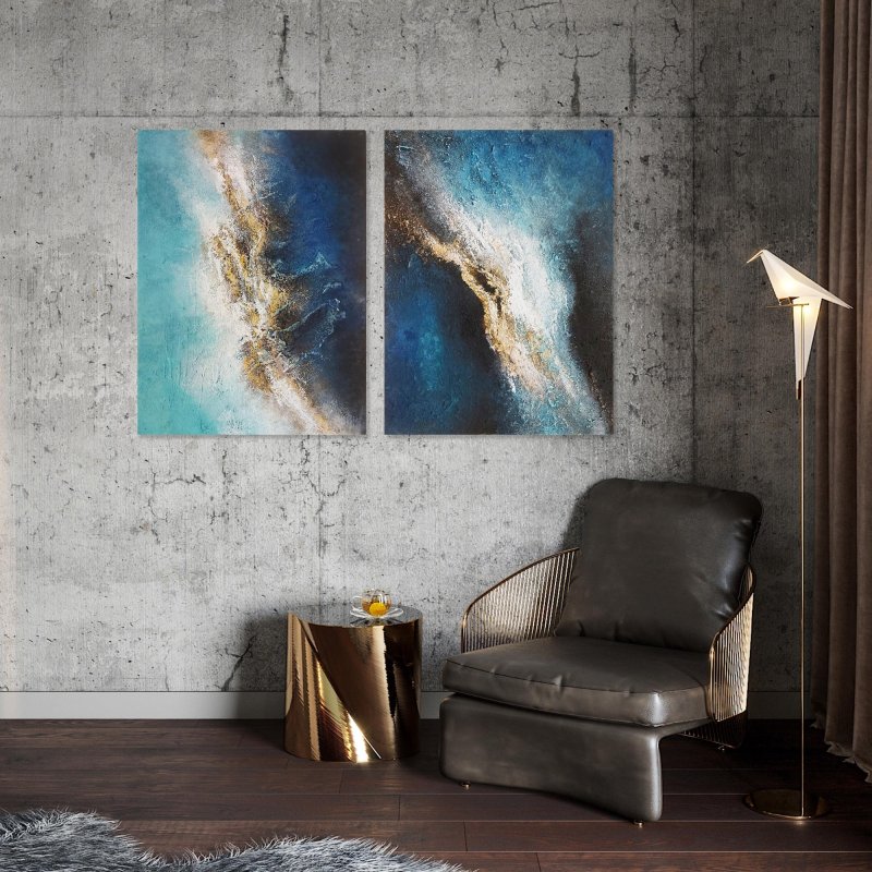 Coral reef, Painting Miletić Minja