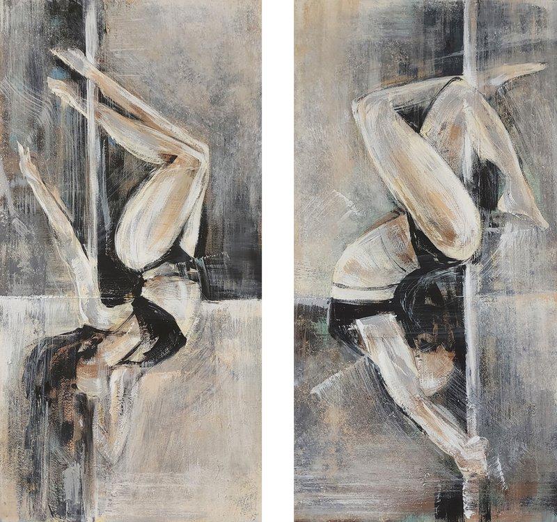 Teardrop and Layback, Painting Miletić Minja