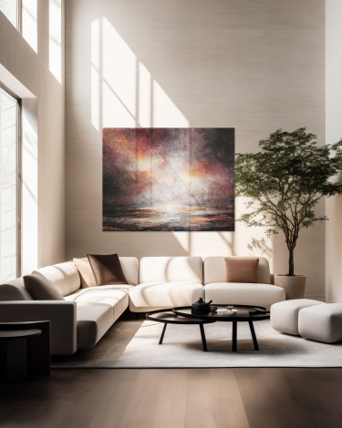 The rise of spring, Painting Miletić Minja