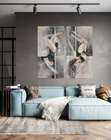 Teardrop and Layback, Painting Miletić Minja