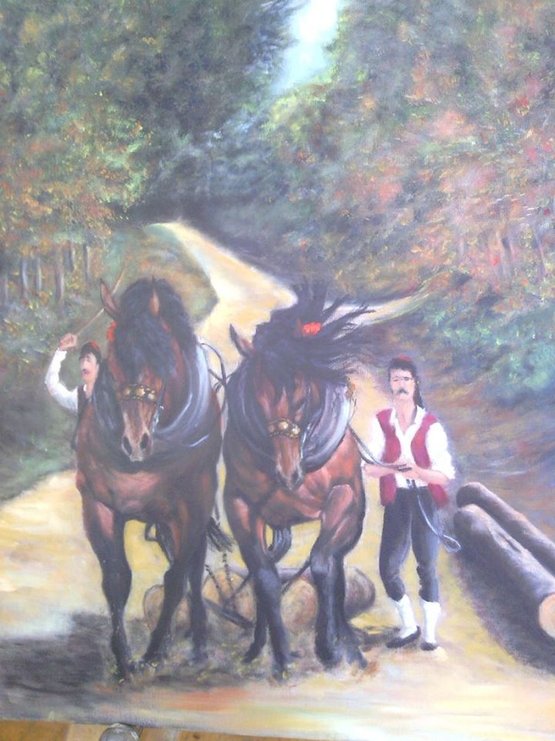 Šlajs, Painting Medić Zoran