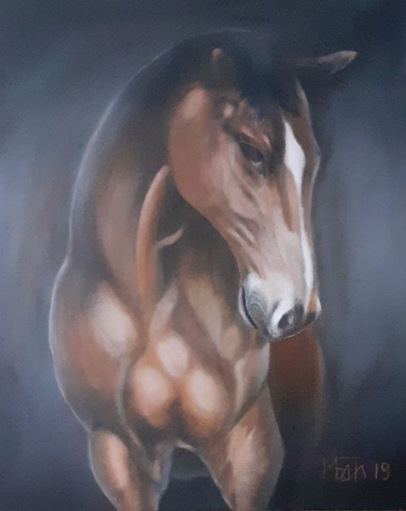 Foal, Painting Medić Zoran