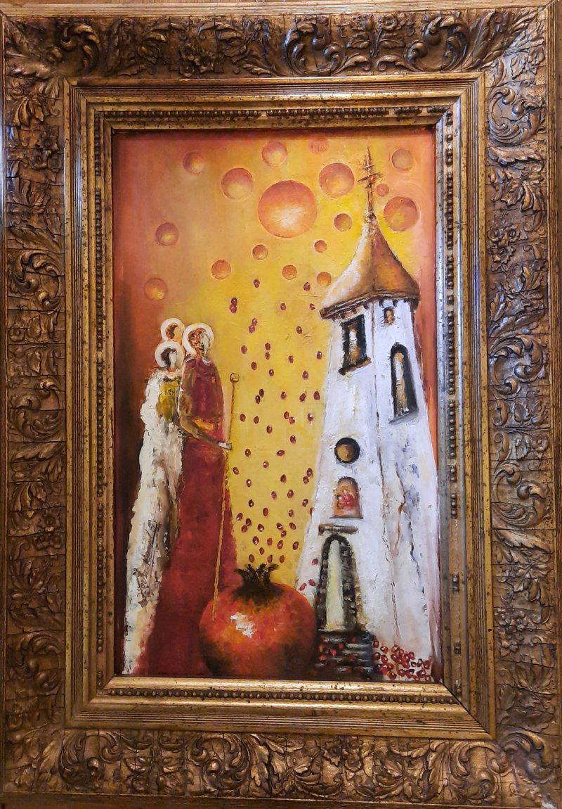 Ode to Life, Painting Kamber Zora
