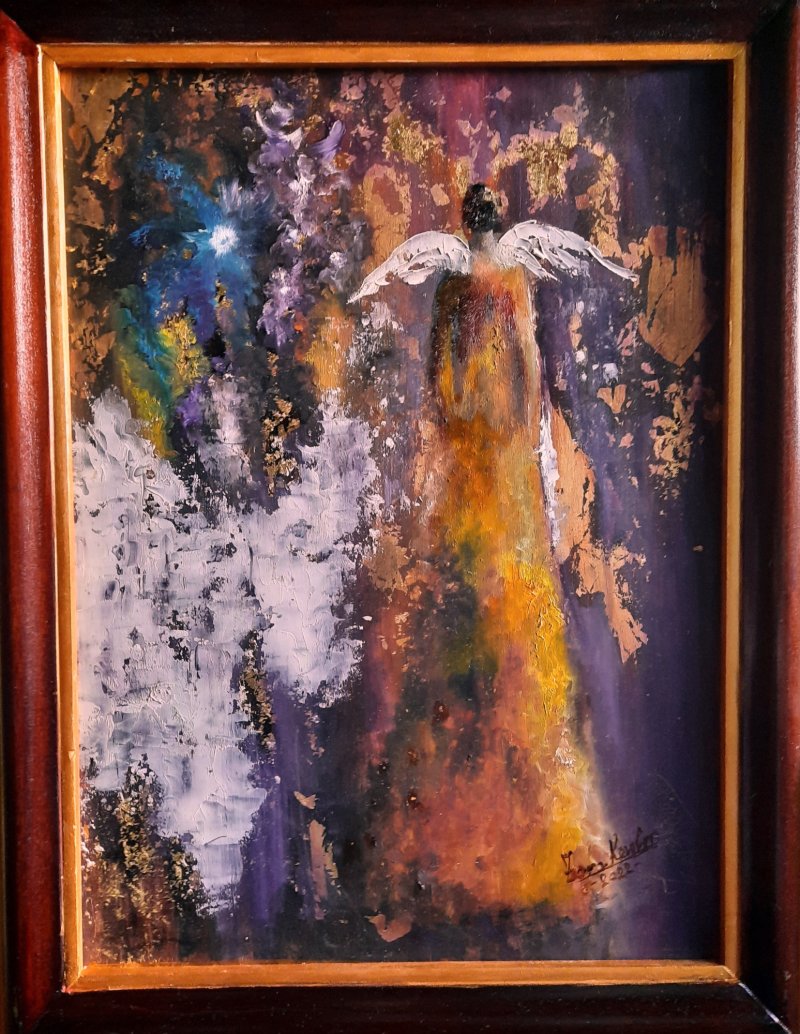 Angel, Painting Kamber Zora