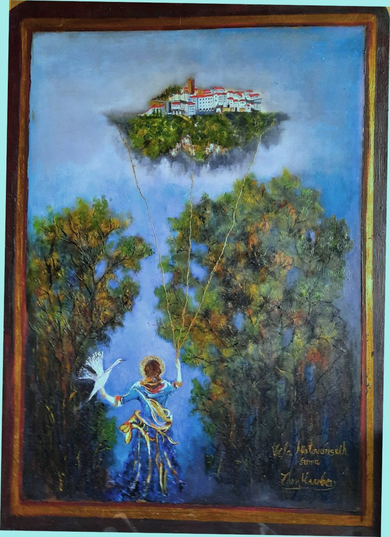 Motovun forest Villa --Istria, Painting Kamber Zora