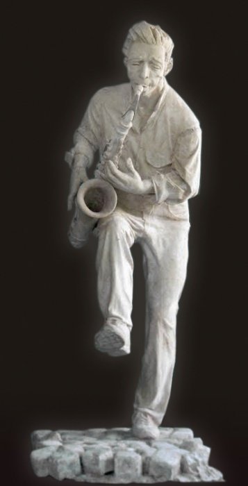 Sax Man 2, Sculpture Šeter Igor