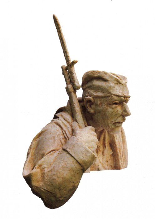 Izvidjač Dragutin Matić, Skulptura Šeter Igor
