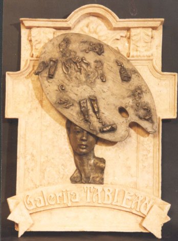 Relief logo gallery, Sculpture Šeter Igor