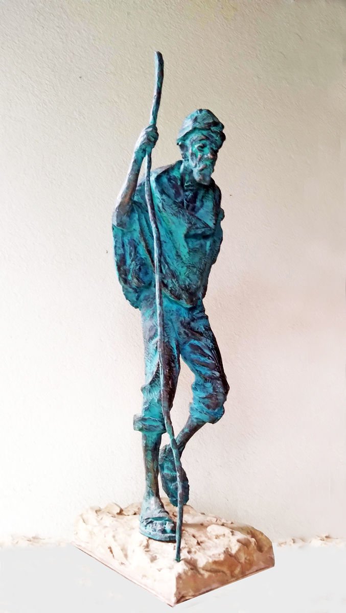 A Walking Man, Sculpture Šeter Igor