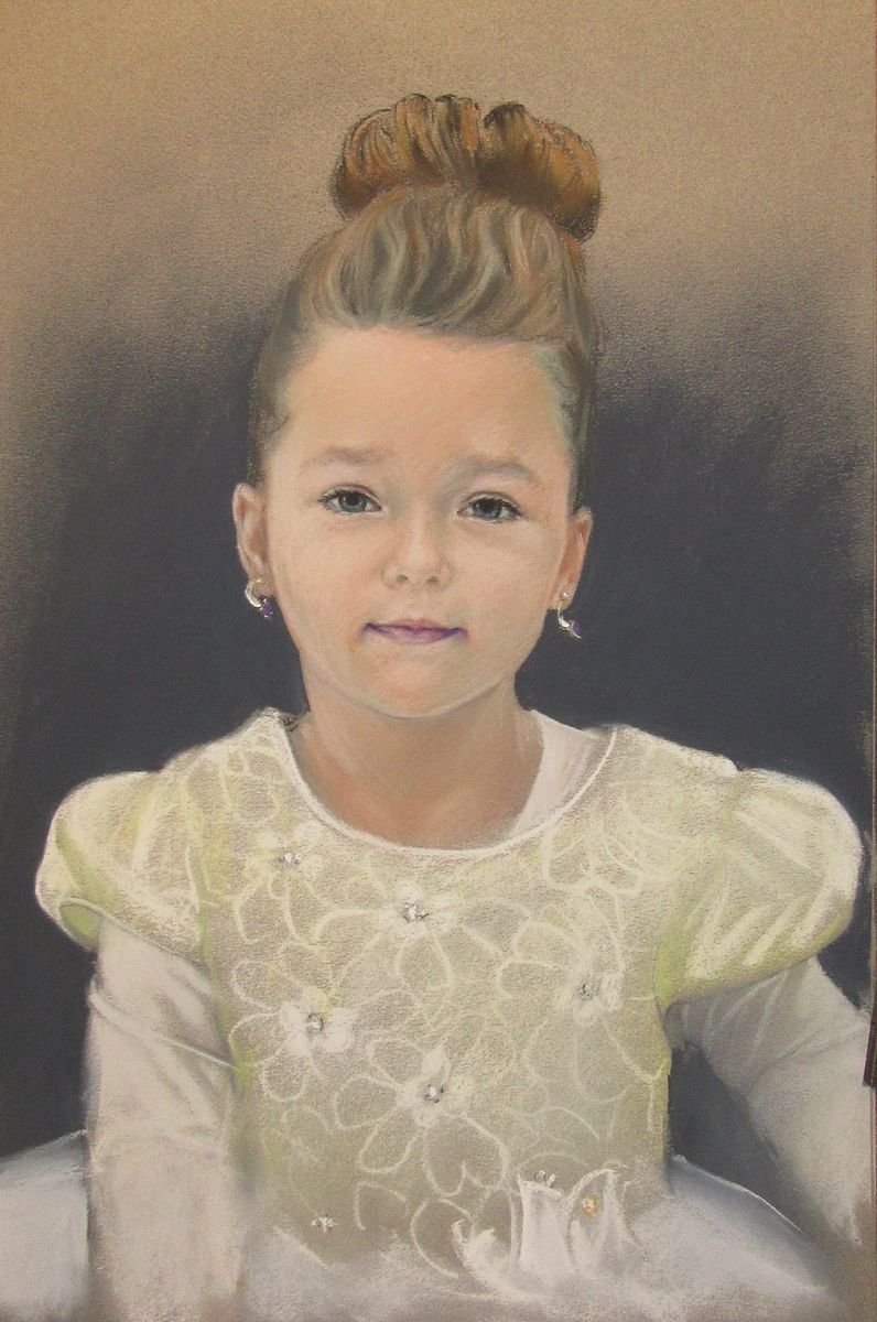 Portrait 3, Painting PORTRETI CVELE