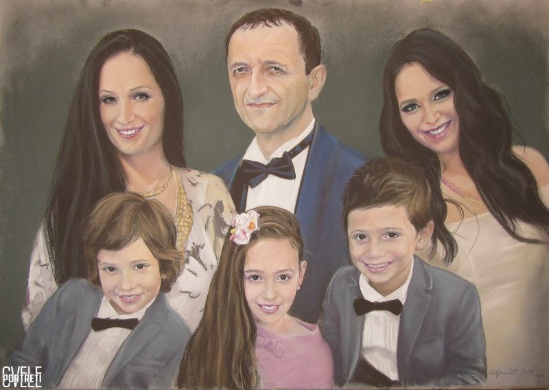 Portrait, Painting PORTRETI CVELE