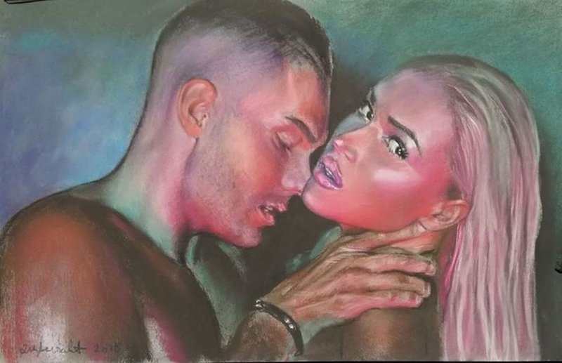 portraits from photos, Painting PORTRETI CVELE