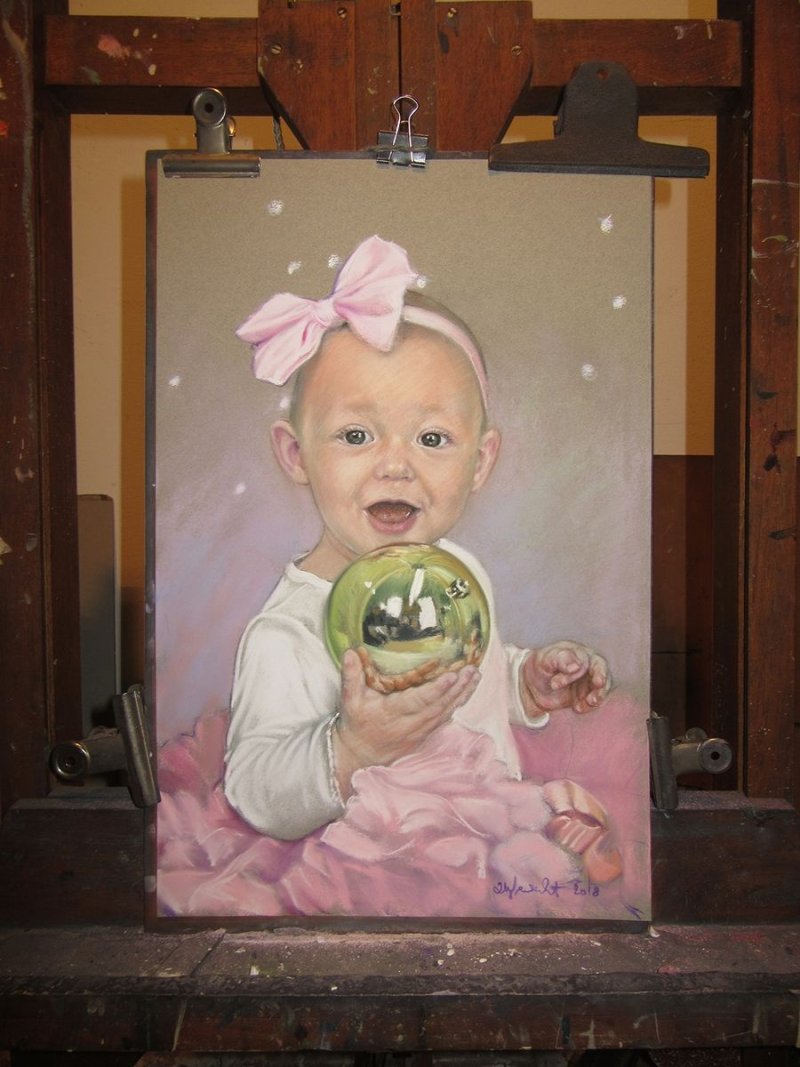 Portret deteta, Slika PORTRETI CVELE