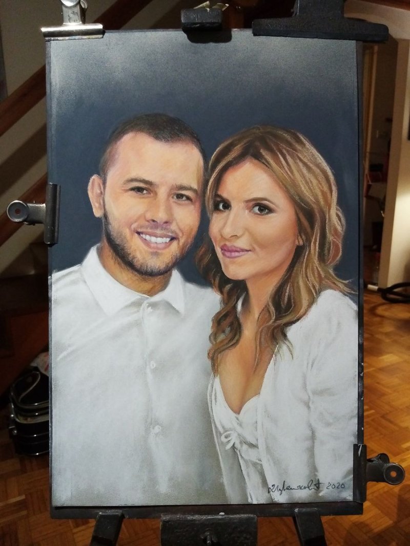 Portraits, Painting PORTRETI CVELE