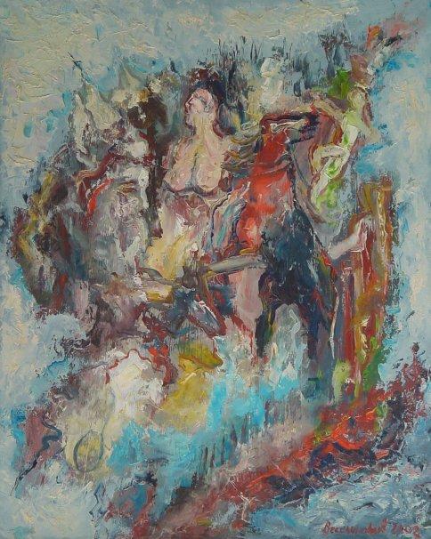 korak u napoznato 3, Painting Veselinovic Zoran