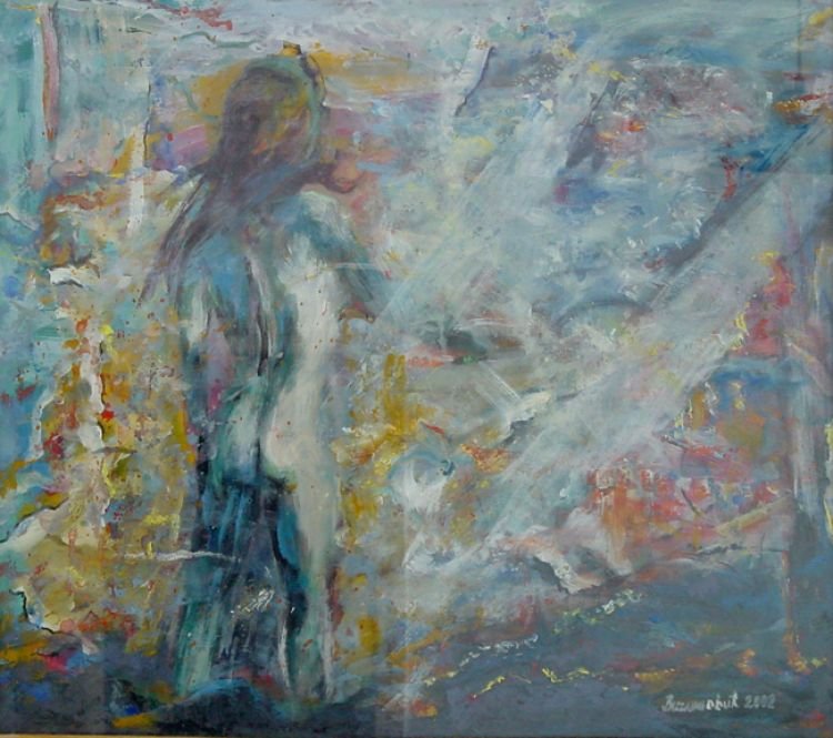 akt u prostoru, Painting Veselinovic Zoran