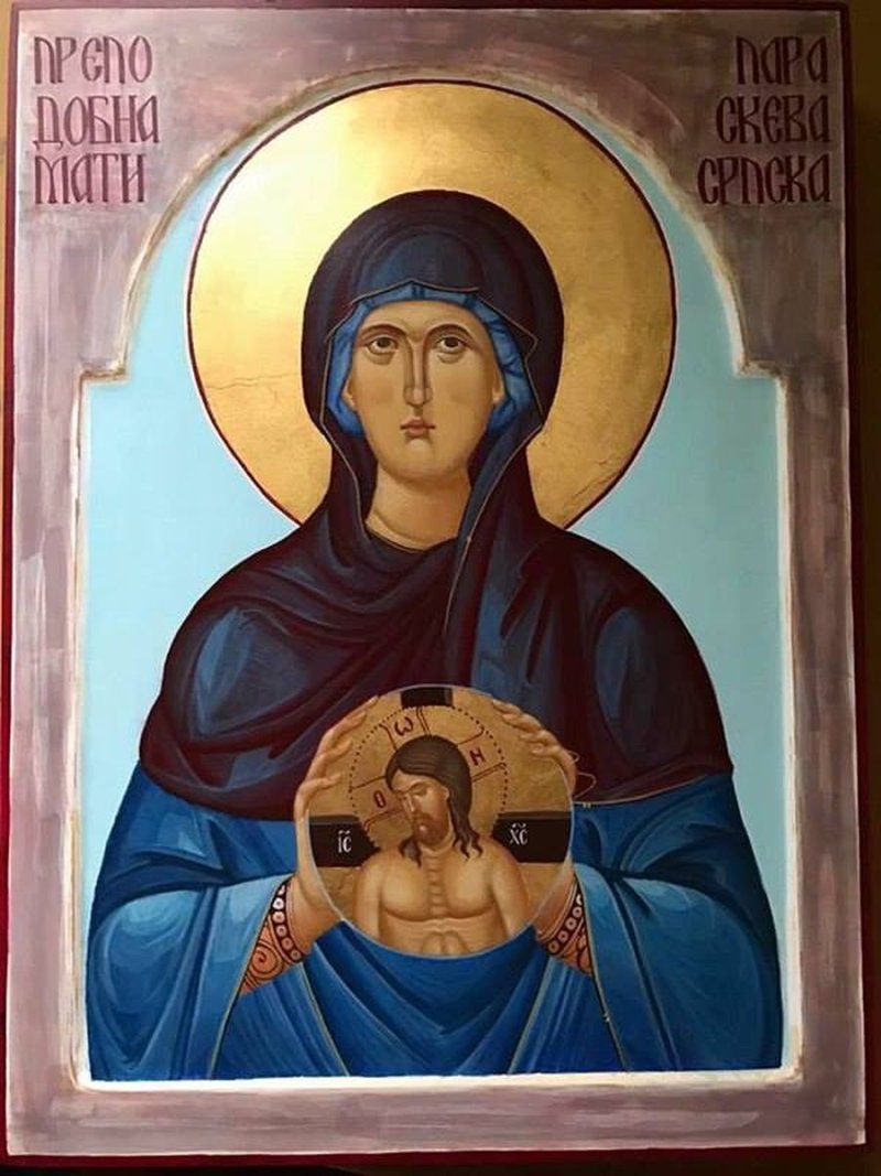 Sveta Petka, Painting Vujovic Mirjana