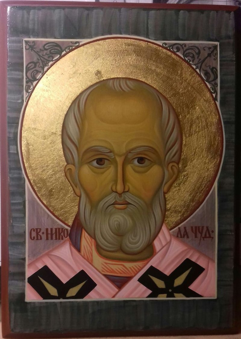 Sveti Nikola, Painting Vujovic Mirjana