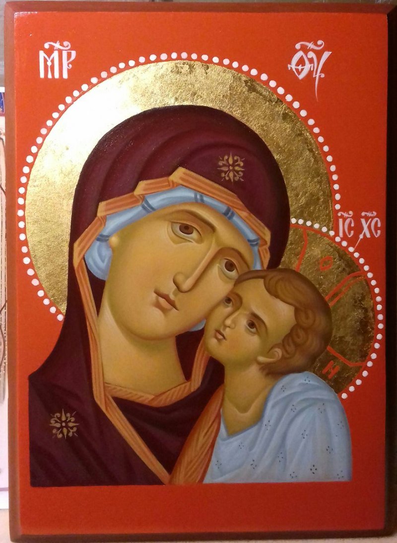 Presveta Bogorodica, Slika Vujovic Mirjana