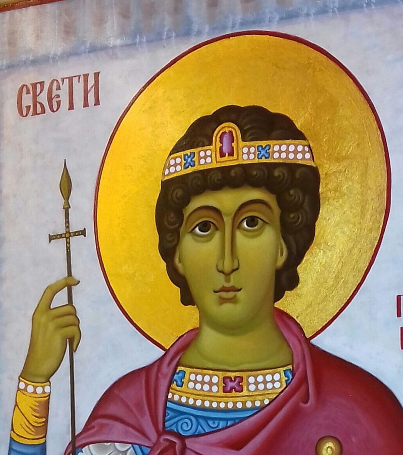 Sv. Djordje, Painting Vujovic Mirjana