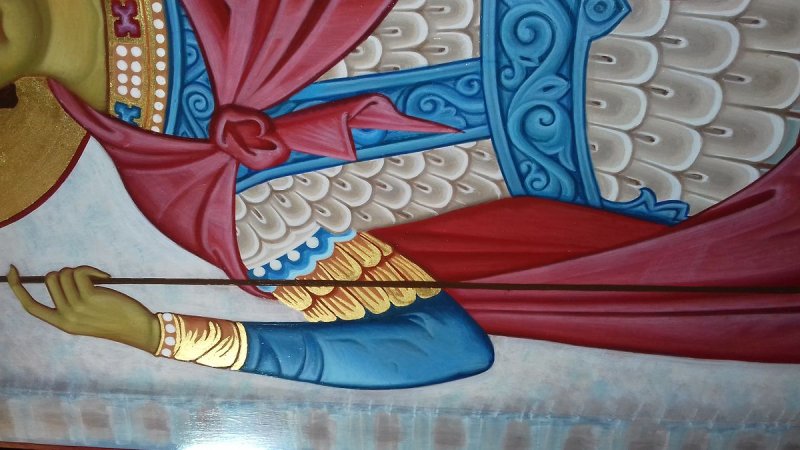 Sv. Djordje, Painting Vujovic Mirjana