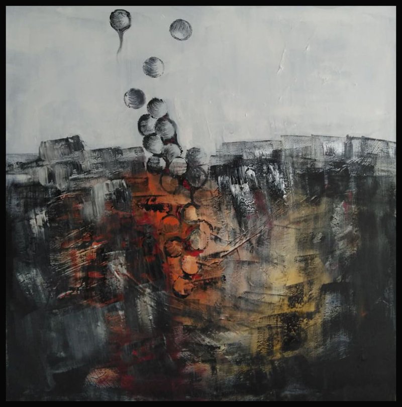 Roots 02, Painting Jovic Danijela