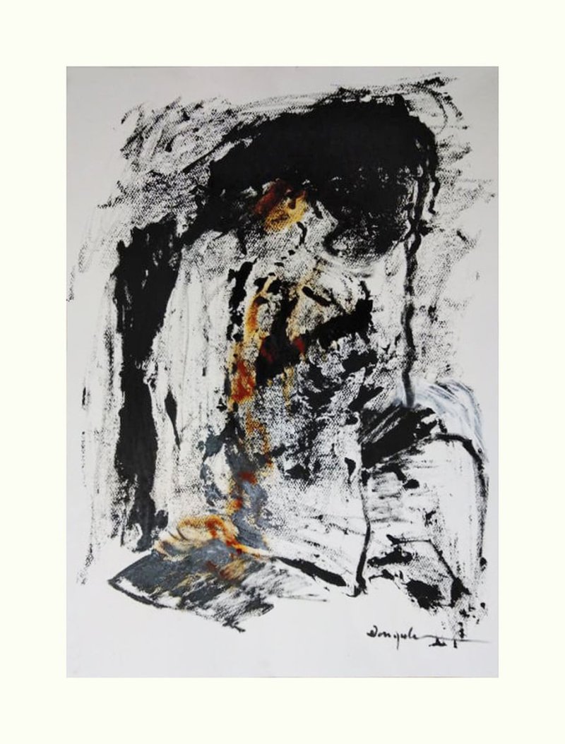 Busy Lady, Painting Jovic Danijela