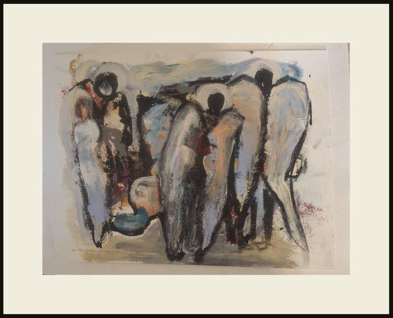 A Couple in Love, Painting Jovic Danijela