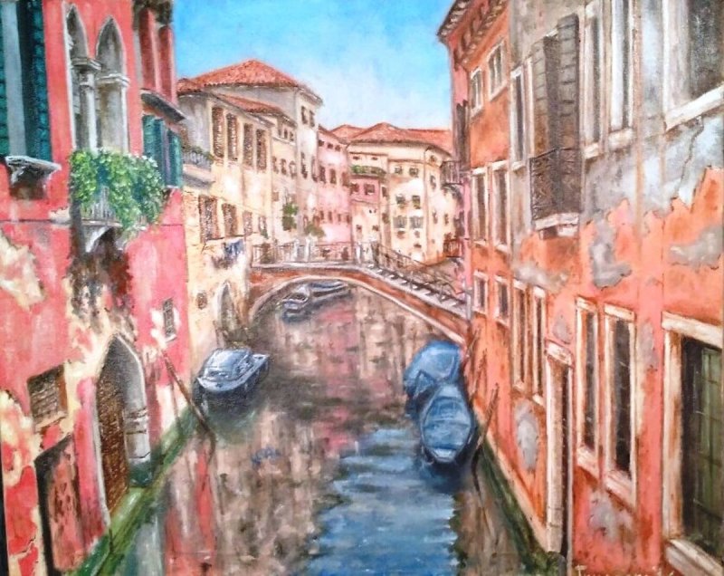 Venice, Painting Gulicoski Dejan