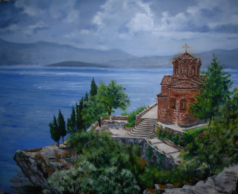 Ohrid, Painting Gulicoski Dejan