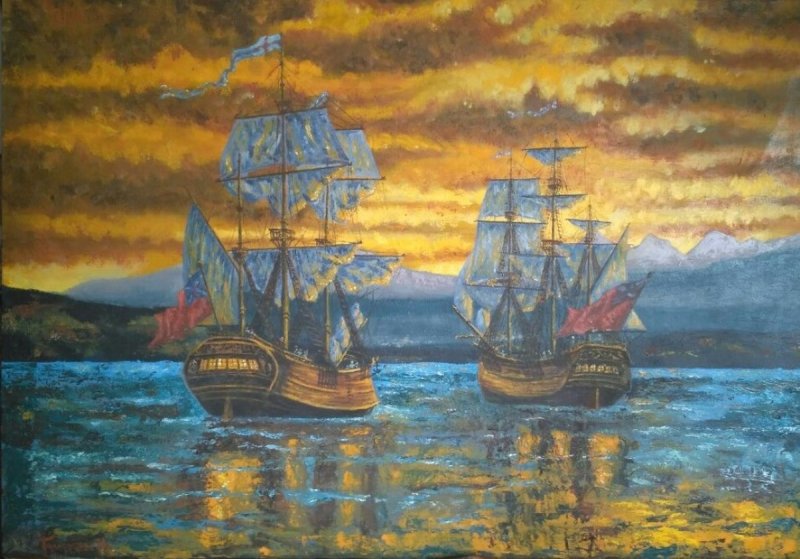 to tame a land, Painting Gulicoski Dejan
