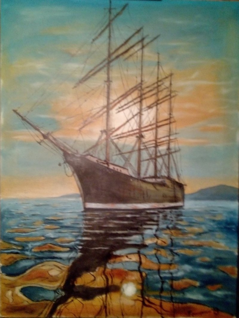 the eagle has landed, Painting Gulicoski Dejan