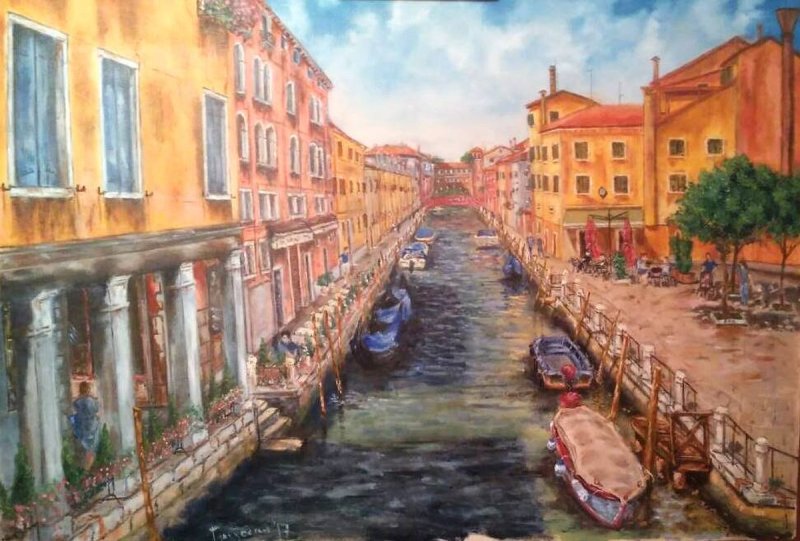 Venice 4, Painting Gulicoski Dejan