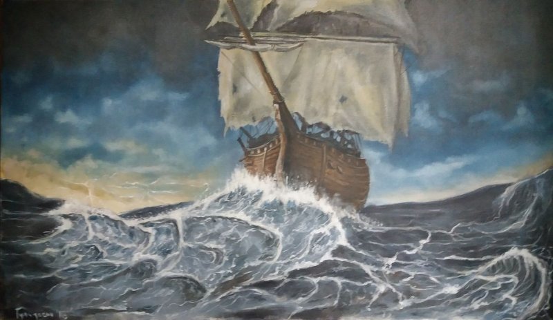 riders on the storm, Painting Gulicoski Dejan