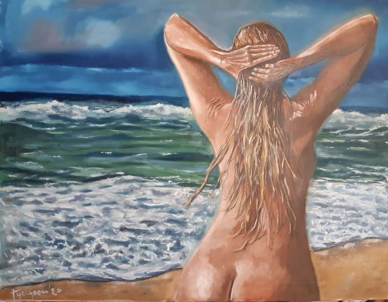 lady double dealer, Painting Gulicoski Dejan