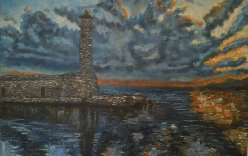 temple of the king, Painting Gulicoski Dejan