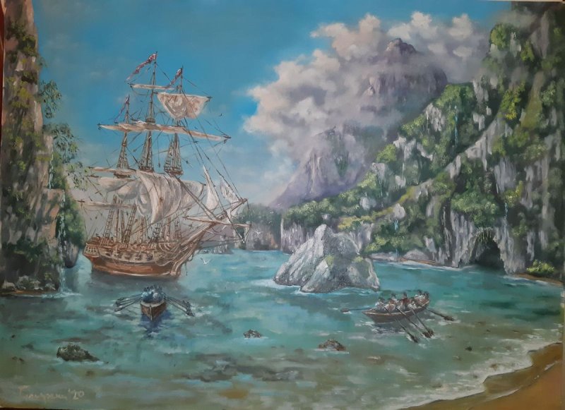 the great unknown, Painting Gulicoski Dejan