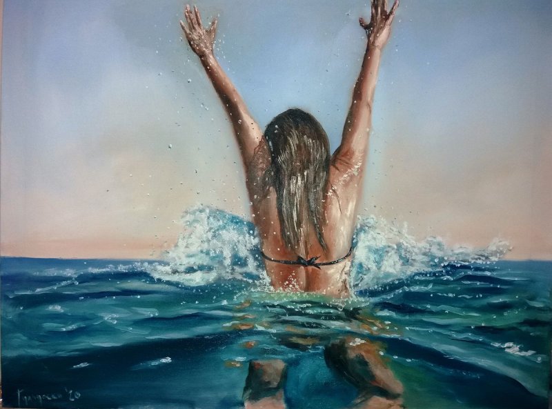 it`s a beautiful day 2, Painting Gulicoski Dejan