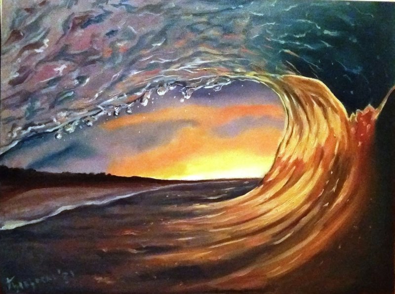 sun king 2, Painting Gulicoski Dejan